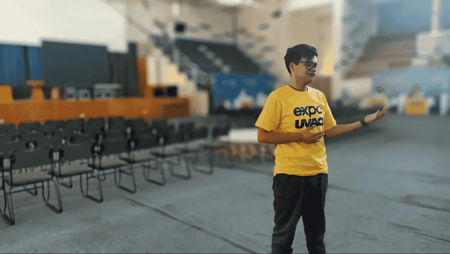 Rogelio at Universidad Vasco de Quiroga